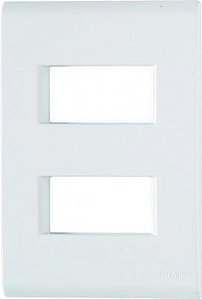 Emb Liz Placa Modular Branco 2ph Tramontina
