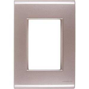 Emb Liz Placa Modular Ouro Velho 3ph Tramontina