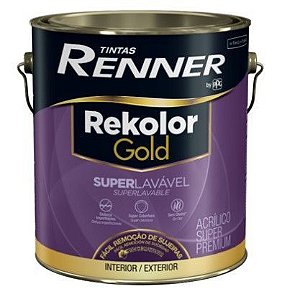 Base Acril Renner Gold 0,8l Acetin Bra/Past/Media