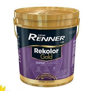 Base Acril Renner Gold 18l Acetin Bra/Past/Med