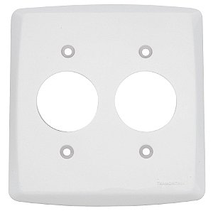 Emb Lux Placa Cega 4x4 2p Red(Tel) Tramo