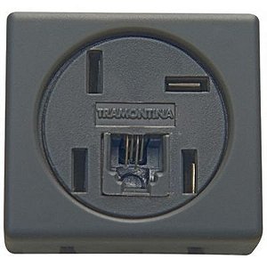 Emb Modulo Tramontina Grafite Telefone 4p+Rj11