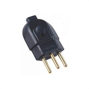 Plug Macho 3p 20a Tramontina Preto