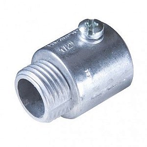 Cinza Condulete Conector Reto S/R 1 Tramontina