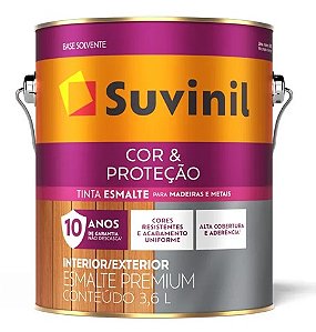 Base Suvinil Esmalte Cor&Prot Ab B 3,2l