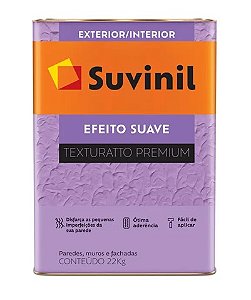 Base Texturatto Suvinil Efeito Suave 21kg