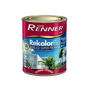 Tinta Acrilica Renner Rekolor Sb 0,9l Branco