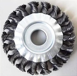 Escova Circular Arame Entrancado 6x1/2 Tramontina