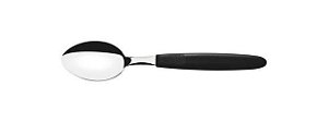 Colher Tramontina Cha Inox Ipanema Preta