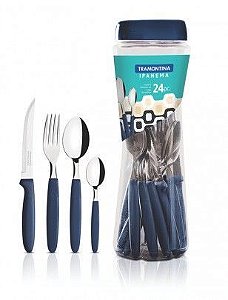Conjunto Talheres Tramontina Inox 24 Pc Ipanema