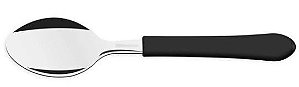 Colher Tramontina Mesa Inox Leme Preta