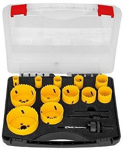 Jogo Serras Copo Bi-Metalica 15 Pcs Tramontina