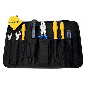 Jogo Ferramentas 9pcs + Trena Tramontina