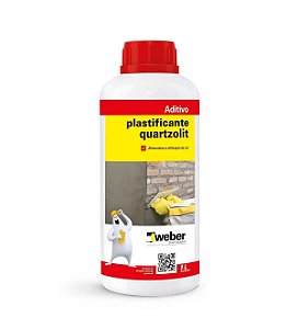 Aditivo Plastificante Quartzolit 1l