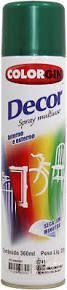 Tinta Spray Decor 350ml Verde.