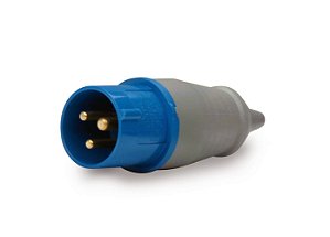 Plug Industrial Soprano 32a-2p+T 220v Azul