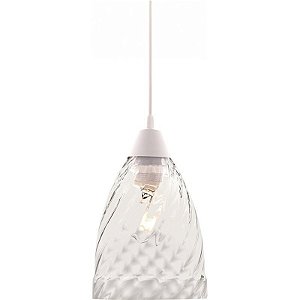 Pendente Taschibra Sarah Rigato Transparente 1xe27