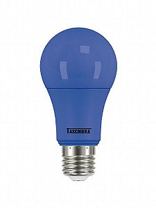 Lampada Bulbo Led   5w Azul Taschibra