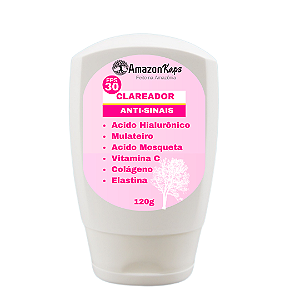 creme clareador de manchas e protetor solar ftp30 110ml