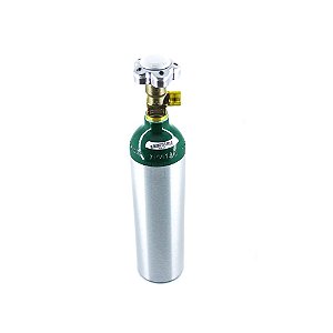 Cilindro de Alumínio para Oxigênio 1L M6 - Sem Carga