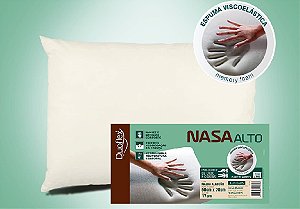 Travesseiro NASA Alto Viscoelástico - 50 x 70 cm - Duoflex