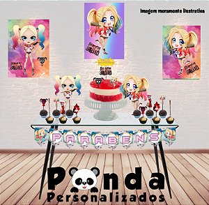 Kit só um bolinho - Arlequina