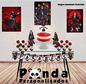 Kit só um bolinho  - Naruto Akatsuki