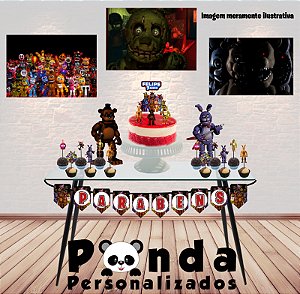 Kit só bolinho- Five nights at fredd's