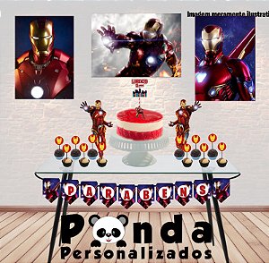 Kit Só  Bolinho - Homem De Ferro