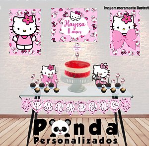 Kit Só Bolinho - Hello kitty