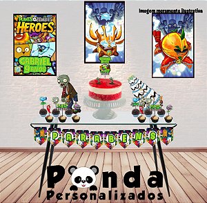 Kit Só Bolinho  - Plants Vs Zombies