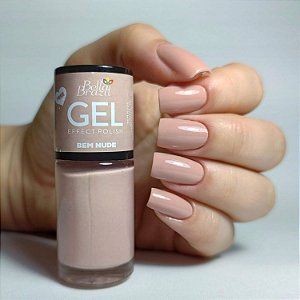 Efeito Gel 858 Bem Nude - Esmalte Cremoso 9ml