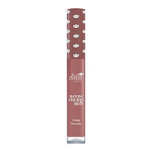 Batom Matte Cor 4 Rosa Nude Ref. 724 - Bella Brazil 4ml