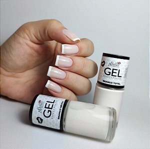 Kit Francesinha Esmaltes Efeito Gel Bella Brazil 9ml - 828, 829.