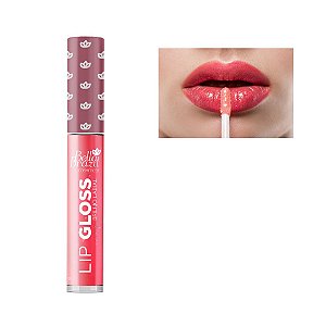 Lip Gloss Brilho Labial Bella Brazil Cor:Glamour / Rosa