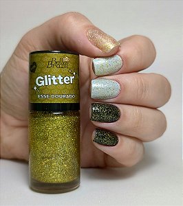 Esmalte Glitter Esse Dourado 9ml