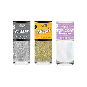 Top Coat Nuances + 02 Glitter