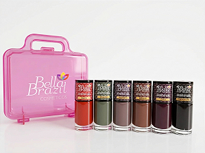 Coleção Esmaltei 06 Cores - Kit