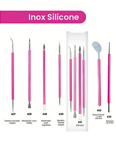 Coleção Completa Inox Silicone