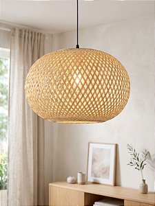 Lustre Bambu Luzza Boreal