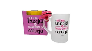Caneca Campainha 400ml - Que Toda Inveja Se Transforme Em Cerveja