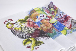 PANO DE PRATO ESTAMPADO - SAGA