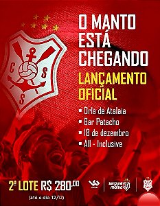 Ingresso lançamento do Manto Oficial