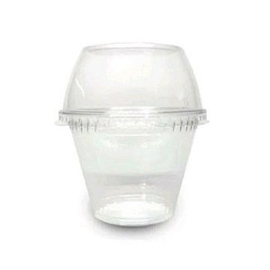 Copo  com Tampa Bolha Galvanotek  250ml com 100 Unidades