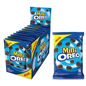 Caixa Display Biscoito Mini oreo c/ 10 Unidades de 35g