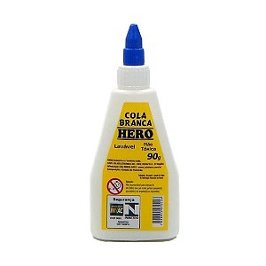 Cola Branca Escolar 90g Hero