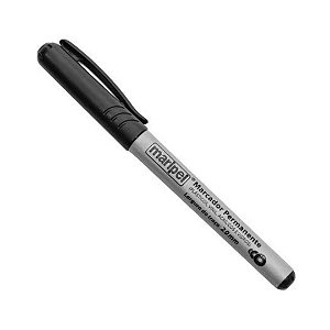 Caneta Permanente Maripel ("caneta para CD") - Preto