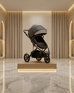 Carrinho Trek Cinza/Chumbo Kiddo