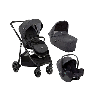 Combo Versatrax E trio Preto Pavement - Joie