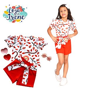 Conjunto Infantil Juvenil Menina Boobiegood Blogueirinha 6NWTCXARS